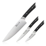 Knife 3PC Starter Set Black Helena Ser