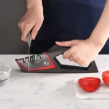 Knife Sharpener Red 4 Stage Shark