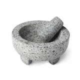 Molcajate Mortar Pestle Granite 8IN