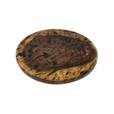 Lazy Susan Burl Finish 14x15IN