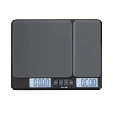 Digital Scale Dual Platform Black