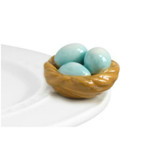 Robin's eggs nest  mini, Nora Fleming