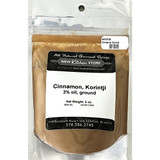 Cinnamon, Korintji, Ground, 3% Oil 2 oz