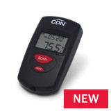 CDN Infrared Thermometer, Timer & Clock, Black