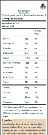 Jamaican Jerk Rub 2 oz Jamaican Jerk Rub 2 oz