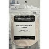 Himalayan Pink Salt, Powder Grain 4 oz