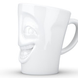 Coffee MUG Joking Face White With Handle