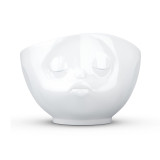 Bowl 16OZ Kissing Face White
