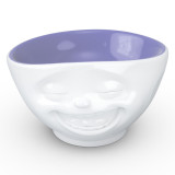 Bowl 16OZ Laughing Face Lavender C-Insd