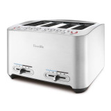 Toaster 4 Slice Die-Cast Smart Wide Slot