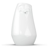 Flower Vase Tall Laid-Back Face