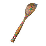 Corner Spoon 12IN Rainbow Pakka Wood