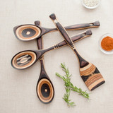 Spoon 12IN Natural Pakka