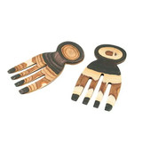 Salad Hands 6IN Natural Pakka
