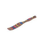 Slim Spurtle 8IN Rainbow Pakka Wood