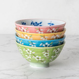 Rice Bowl 4PC GiftSet Haruzakura Asrted