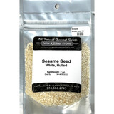 Sesame Seed, White, Hulled 2 oz