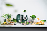 Go Green Set Of 3 Blender Juicer Veg Cut