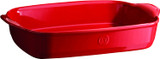 Baking Dish 4.8Q Burgundy Rect. Ult. LRG