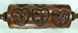 Rolling Pin 14.75IN Dozen Hearts