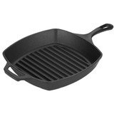 Grill Pan 10.5 Inch Square Cast Iron