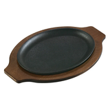 Griddle 13.25x10" Oval Cast Iron