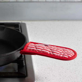 Handle Holders Set of 2 Red/BLK Fabric