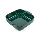 Baking Dish 11IN Square Green Forest