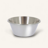 Mixing Bowl 8IN 1QT Flat Bottom Stainles
