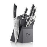 Knife Block 6PC Set Kuro Series