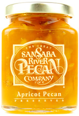 Apricot Pecan Preserves  11oz San Saba 