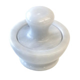 Spice Grinder White Marble