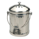 COMPOST PAIL 1GAL Stainless Original