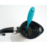 Bottle Brush 6IN Turquoise Silicone