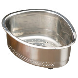 In-Sink Corner Basket Stainless Steel