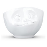 Bowl 16OZ Tasty Face White