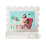 Scalloped Acrylic Frame