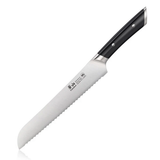 Bread Knife 8IN Black Helena Series
