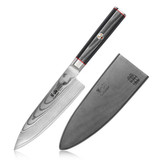 Chefs Knife 6IN w/Sheath Damascus Yari