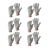 Gloves 6 Paires Large A6 Cut Resistant