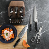 Knife 17PC Block Set Black TKSC