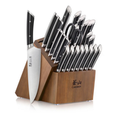 Knife 23PC Block Set Black Helena Ser