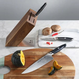 Knife Hua Block 4PC Set Black TKSC