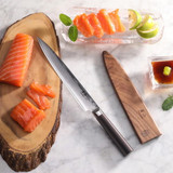 Knife 8IN Sashimi W/Sheath HAKU Series