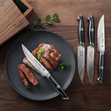 Steak Knife 5IN 4PC Set Black TKSC