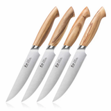 Steak Knife 5IN 4PC Set Oliv Series