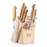 Knife 8PC Block Set Oliv Series