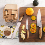 Knife 8PC Block Set Oliv Series
