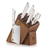 Knife 7PC Block Set White Helena Series