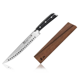 Carving Knife 9IN Black TS Seres w/Sheat
